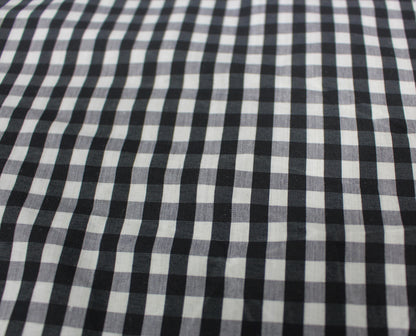Tissu taffeta de coton imperméable - imprimé vichy - photo 5/5 | So Tissus