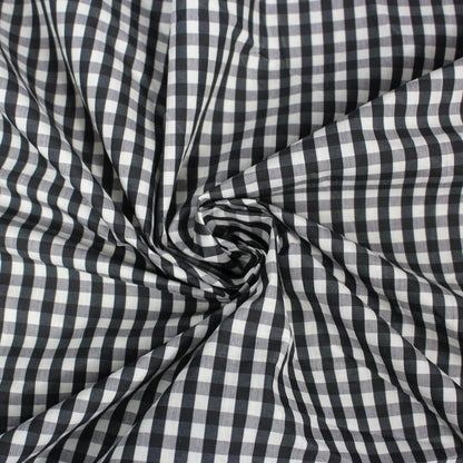 Tissu taffeta de coton imperméable - imprimé vichy - photo 1/5 | So Tissus