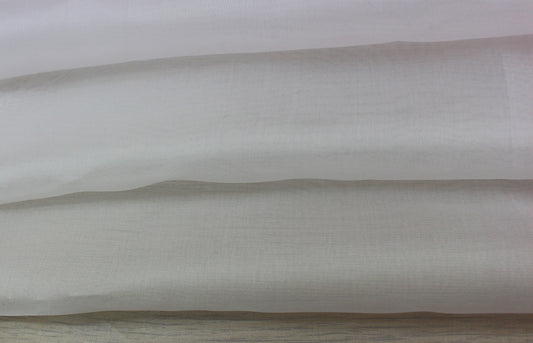 Tissu organza de soie 100% - blanc | Bennytex | Mondial Tissus | Cousette | Tissus de rêve | Tissus.net