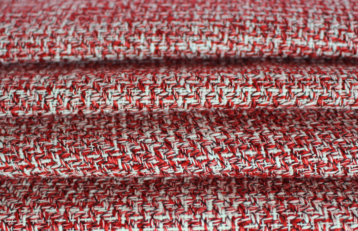 So Tissus | Coupon de 5 mètres - Tweed coton - rouge et blanc | Bennytex | Mondial Tissus | Cousette | Tissus de rêve | Tissus.net