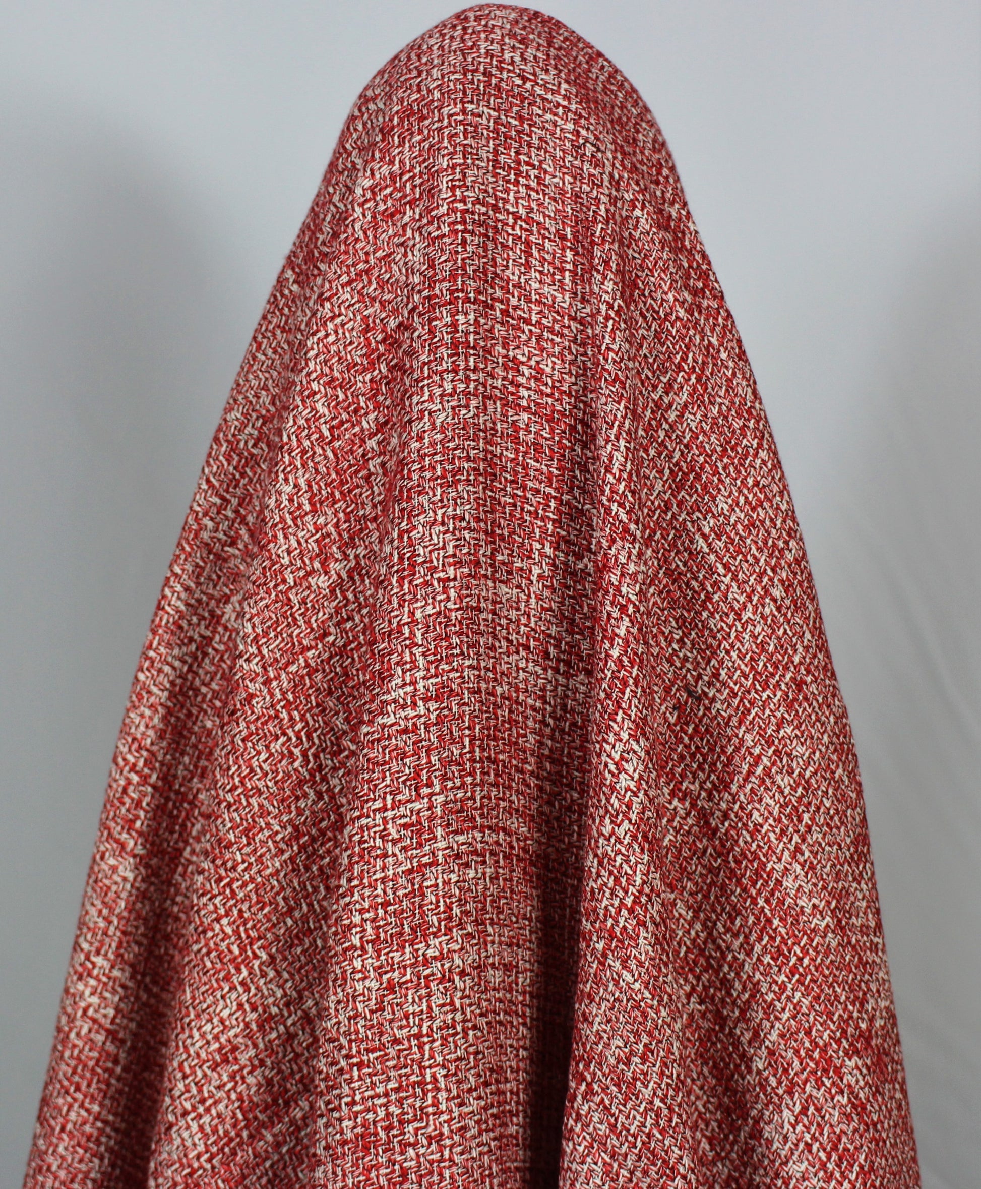So Tissus | Coupon de 5 mètres - Tweed coton - rouge et blanc | Bennytex | Mondial Tissus | Cousette | Tissus de rêve | Tissus.net
