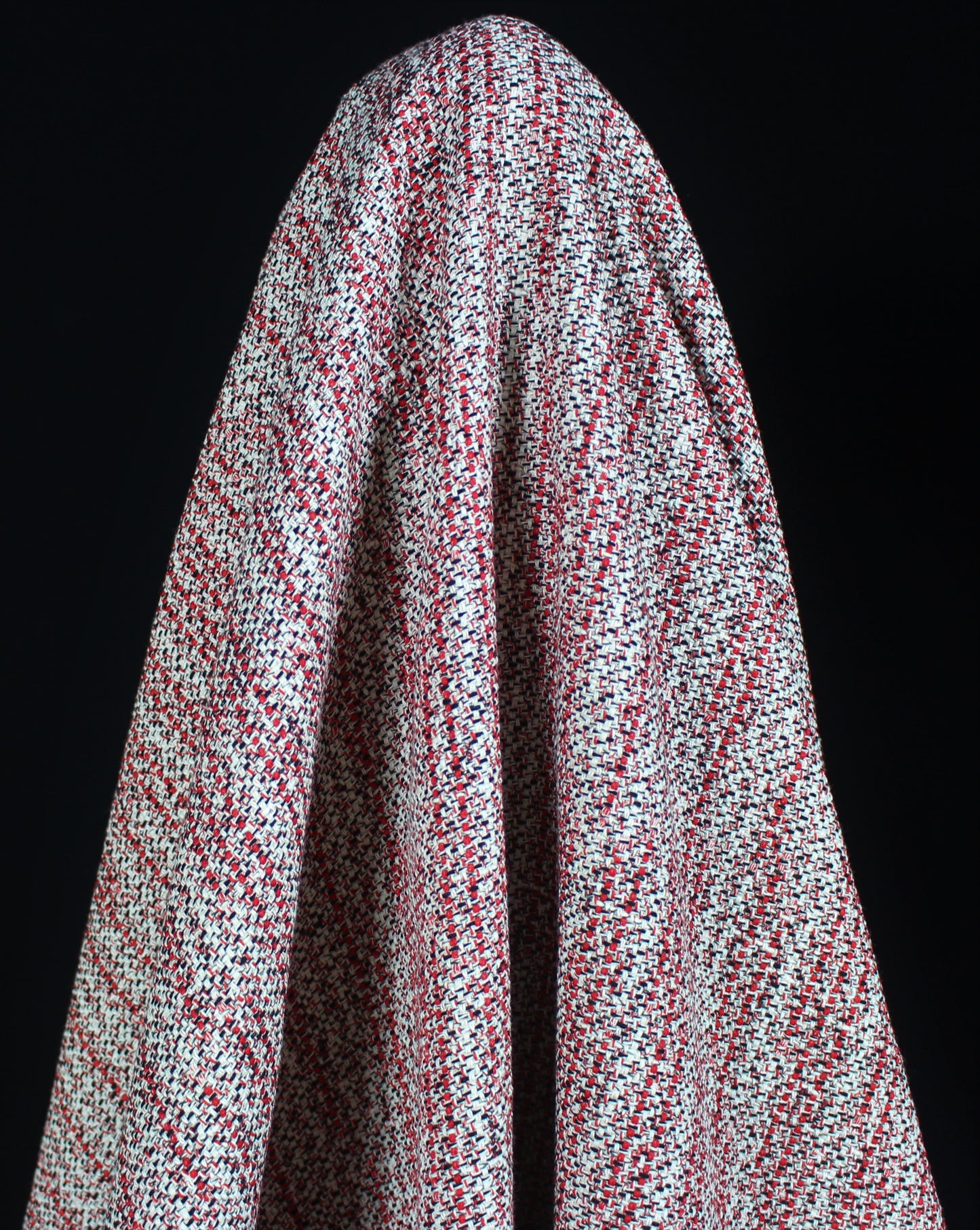 So Tissus - Coupon de 2 mètres - tissu tweed viscose - rouge et blanc | Bennytex | Mondial Tissus | Cousette | Tissus de rêve | Tissus.net