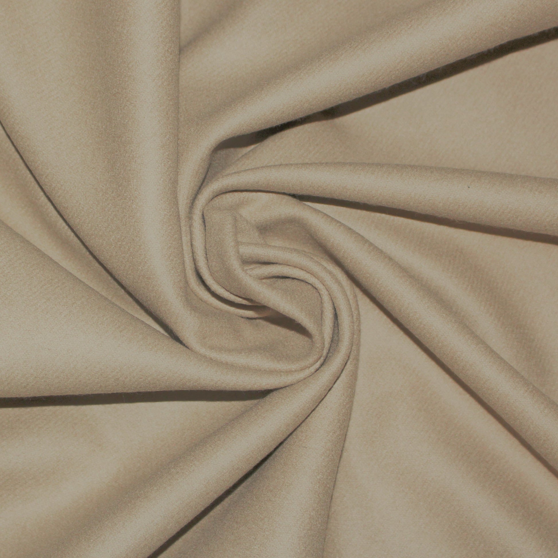Coupon de 1,8 mètre - Drap de laine - beige - photo 1/3 | So Tissus