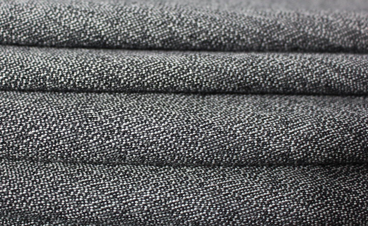 So Tissus | Coupon de 2 mètres - Tweed de laine - gris| Bennytex | Mondial Tissus | Cousette | Tissus de rêve | Tissus.net
