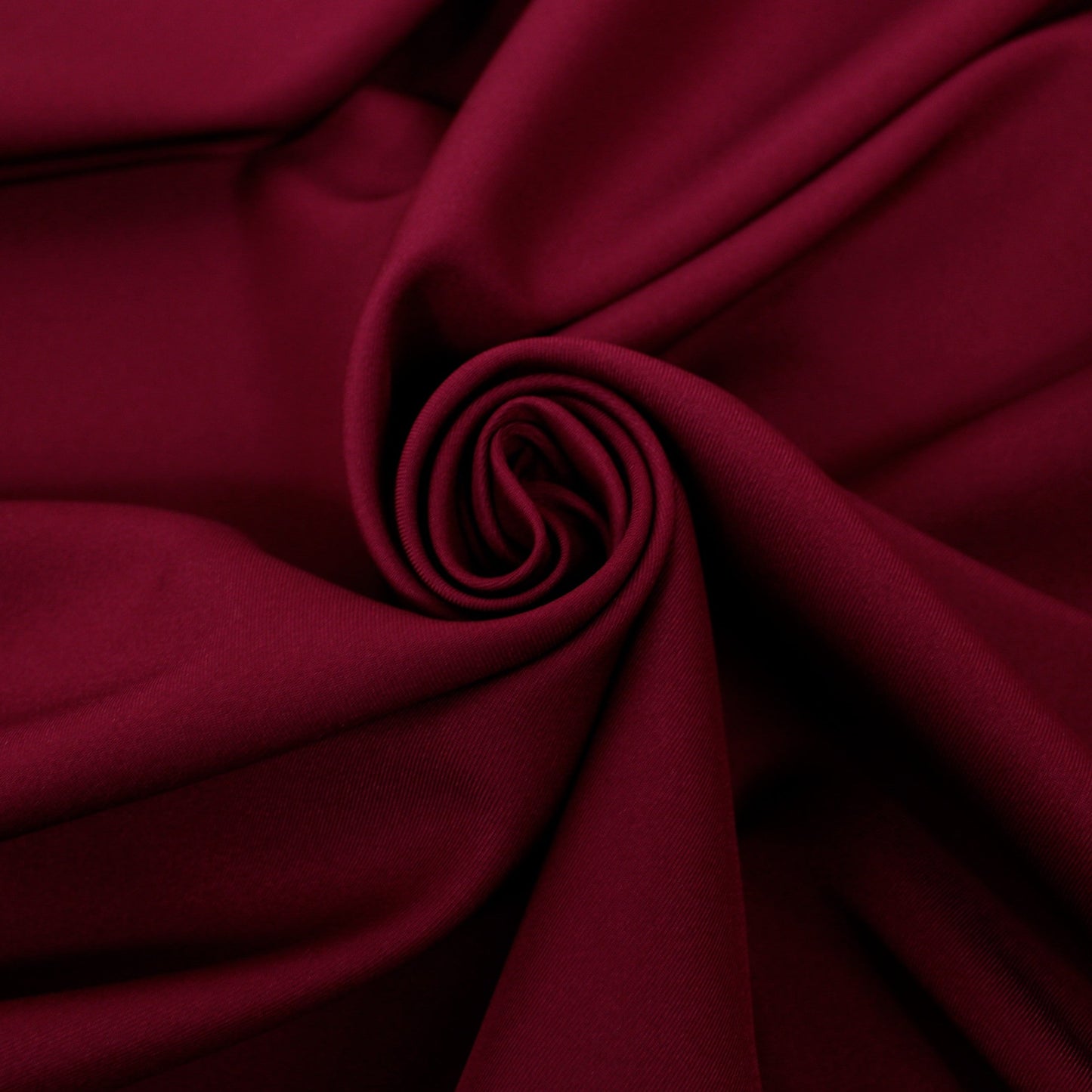 Tissu toile sergé - bordeaux - photo 1/3 | So Tissus