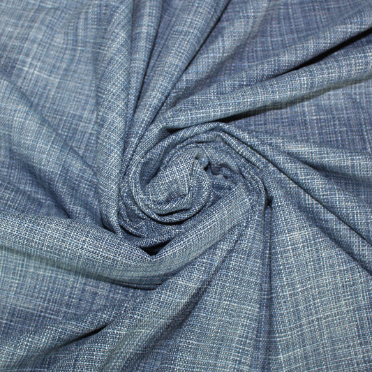 So Tissus | Coupon de 6 mètres - Chambray de coton - bleu  | Bennytex | Mondial Tissus | Cousette | Tissus de rêve | Tissus.net