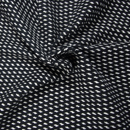 Tissu tweed coton - noir et blanc | Bennytex | Mondial Tissus | Cousette | Tissus de rêve | Tissus.net
