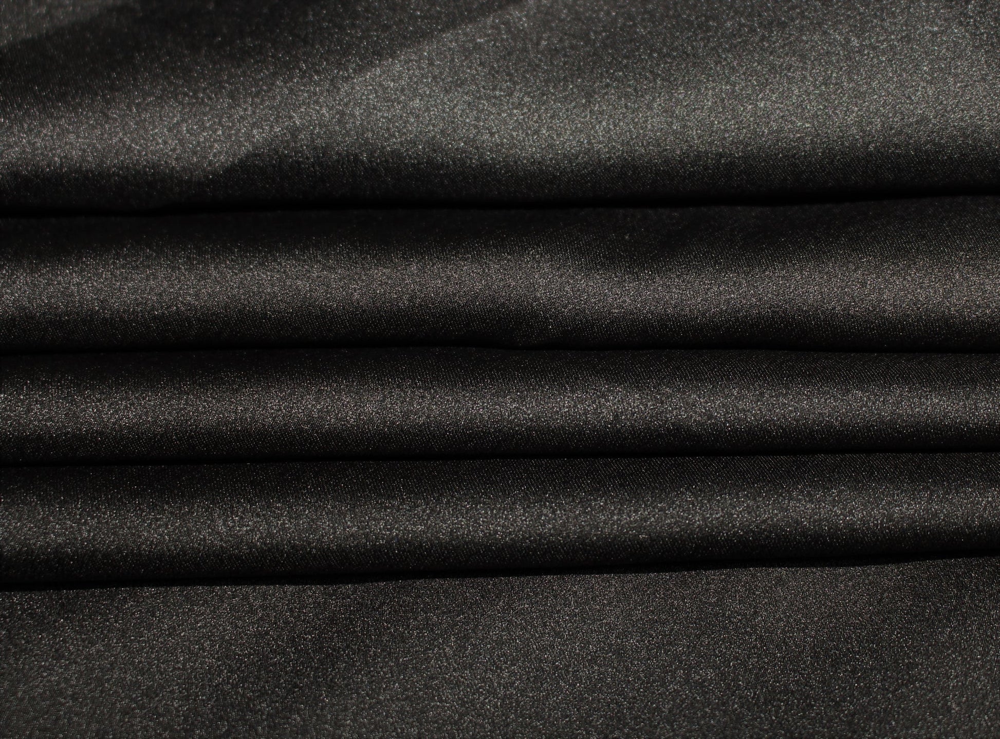 Tissu satin - noir - photo 3/4 | So Tissus