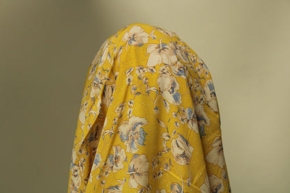 Tissu crêpe viscose - imprimé fleuri - photo 4/5 | So Tissus
