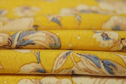Tissu crêpe viscose - imprimé fleuri - photo 3/5 | So Tissus