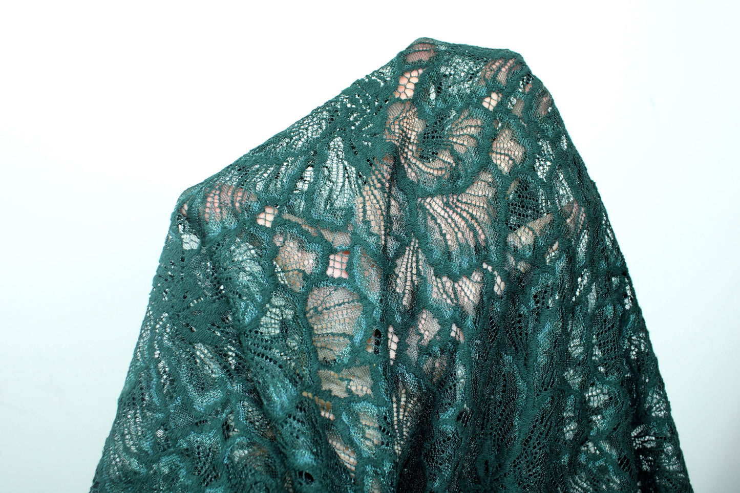 Tissu dentelle - vert sapin - photo 5/5 | So Tissus
