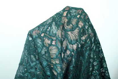 Tissu dentelle - vert sapin - photo 5/5 | So Tissus