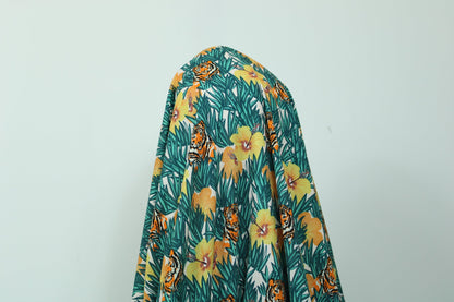 Tissu crêpe viscose - imprimé tigre - photo 4/5 | So Tissus