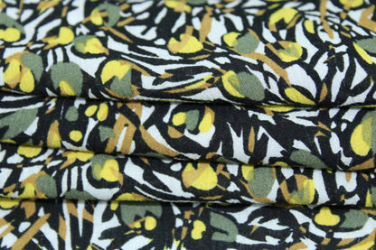 Tissu crêpon viscose - imprimé oliviers - photo 3/5 | So Tissus
