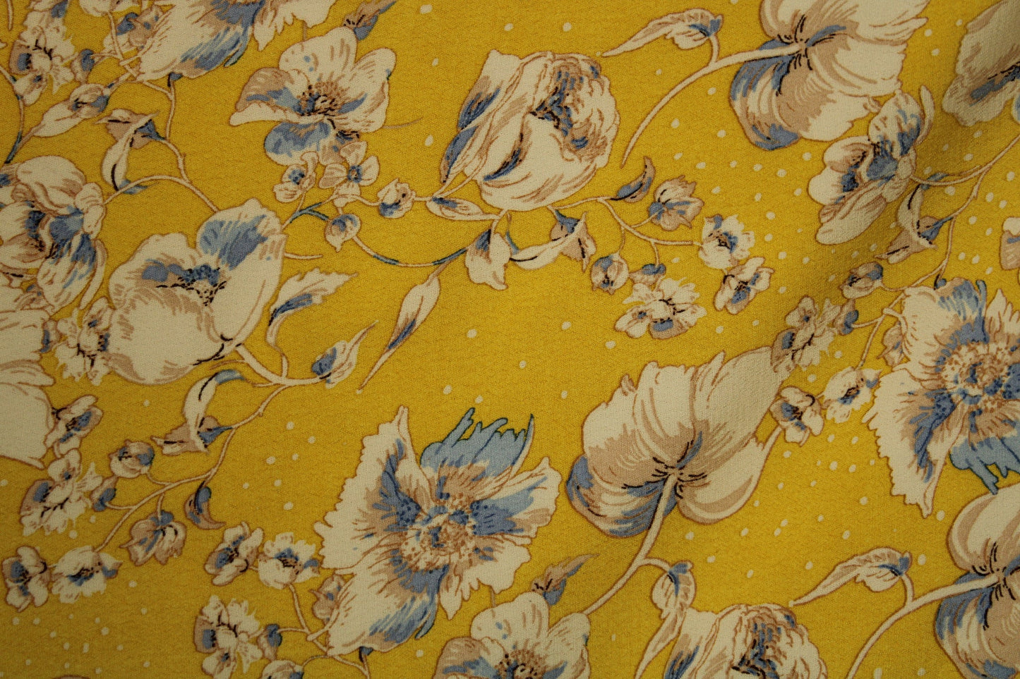 Tissu crêpe viscose - imprimé fleuri - photo 5/5 | So Tissus