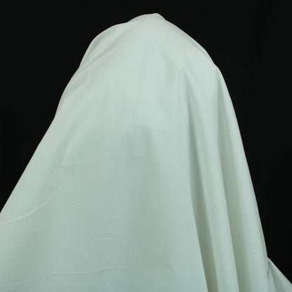 Tissu taffeta stretch de coton - blanc - photo 3/3 | So Tissus