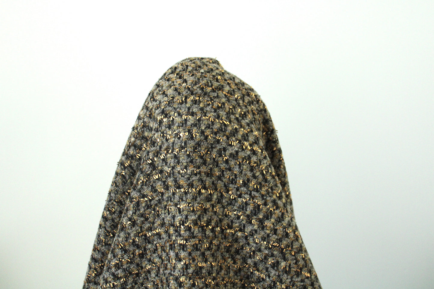 Tissu tweed de laine - ton marron - photo 2/4 | So Tissus
