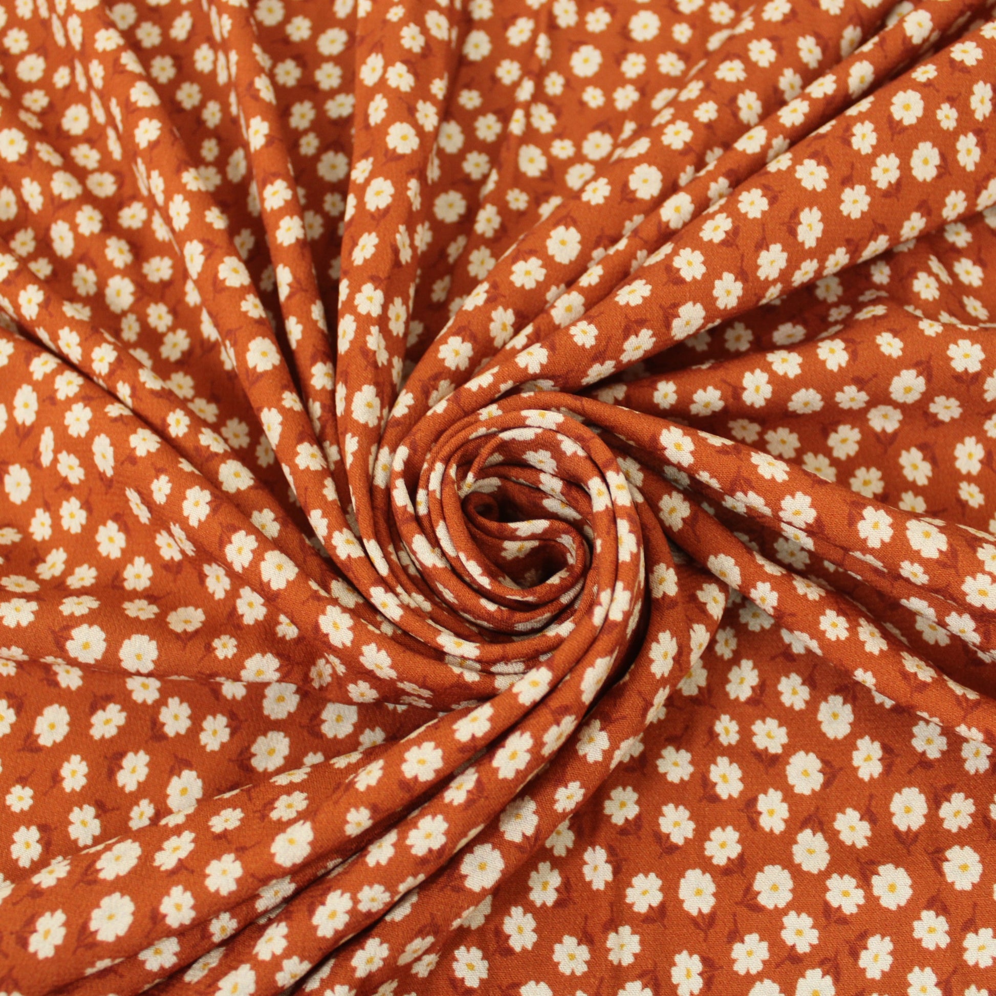 Tissu crêpe viscose - imprimé petites fleurs - photo 1/5 | So Tissus