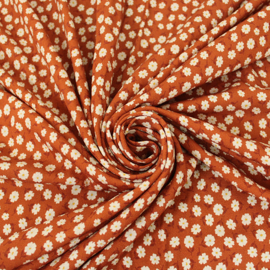 Tissu crêpe viscose - imprimé petites fleurs - photo 1/5 | So Tissus