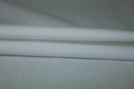Tissu voile de coton - blanc - photo 2/3 | So Tissus