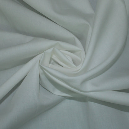 Tissu voile de coton - blanc - photo 1/3 | So Tissus