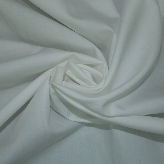 Tissu voile de coton - blanc - photo 1/3 | So Tissus