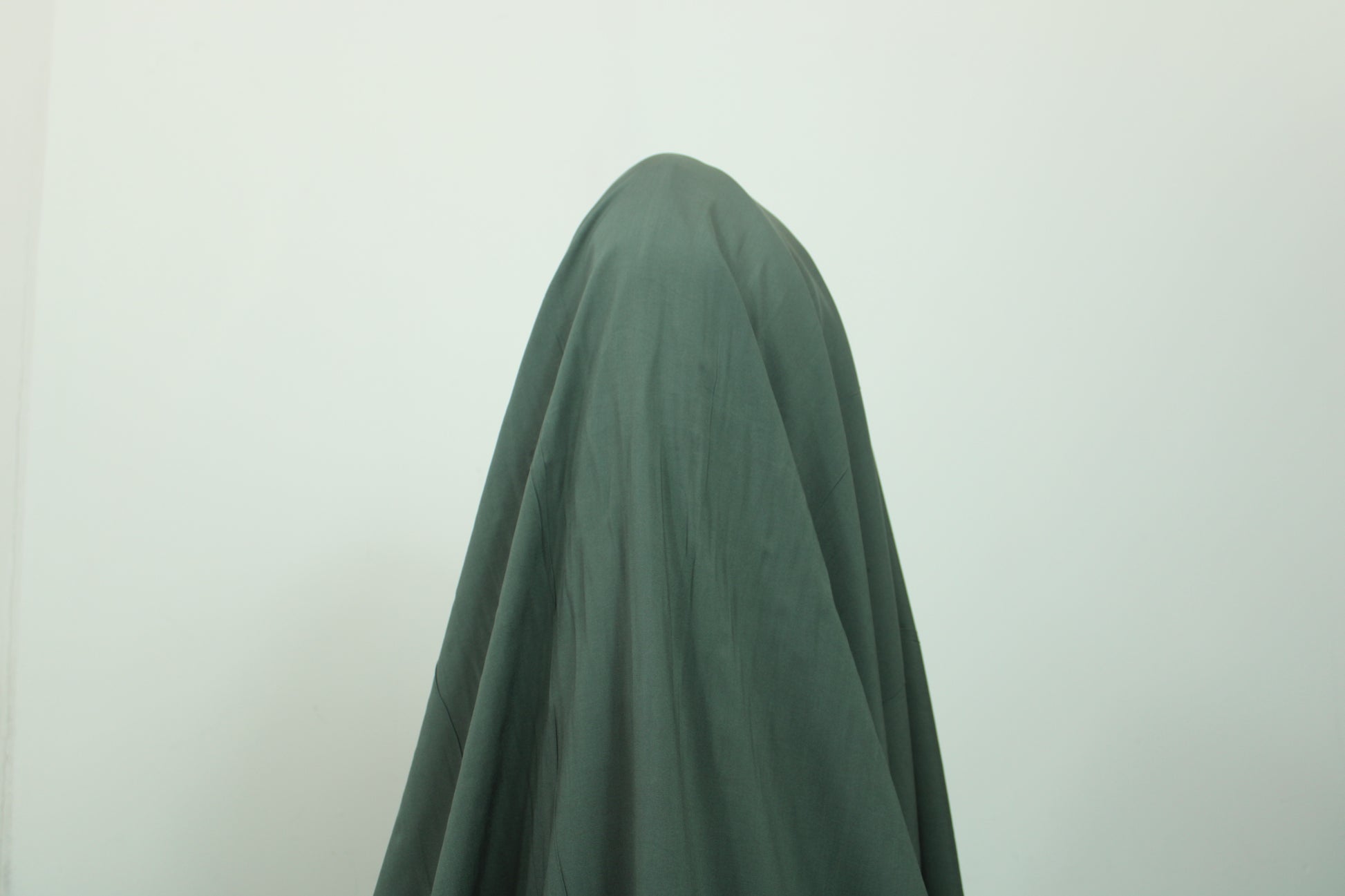 Tissu voile de viscose - gris vert - photo 3/3 | So Tissus