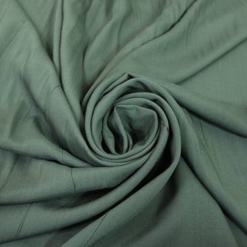 Tissu voile de viscose - gris vert