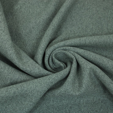 Tissu double drap de laine - gris clair