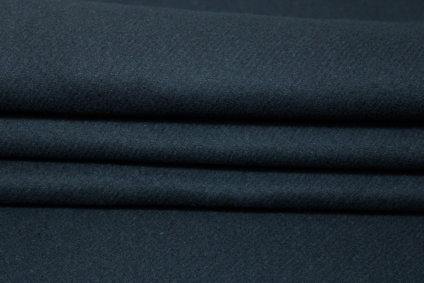 Tissu double drap de laine - bleu marine - photo 2/3 | So Tissus