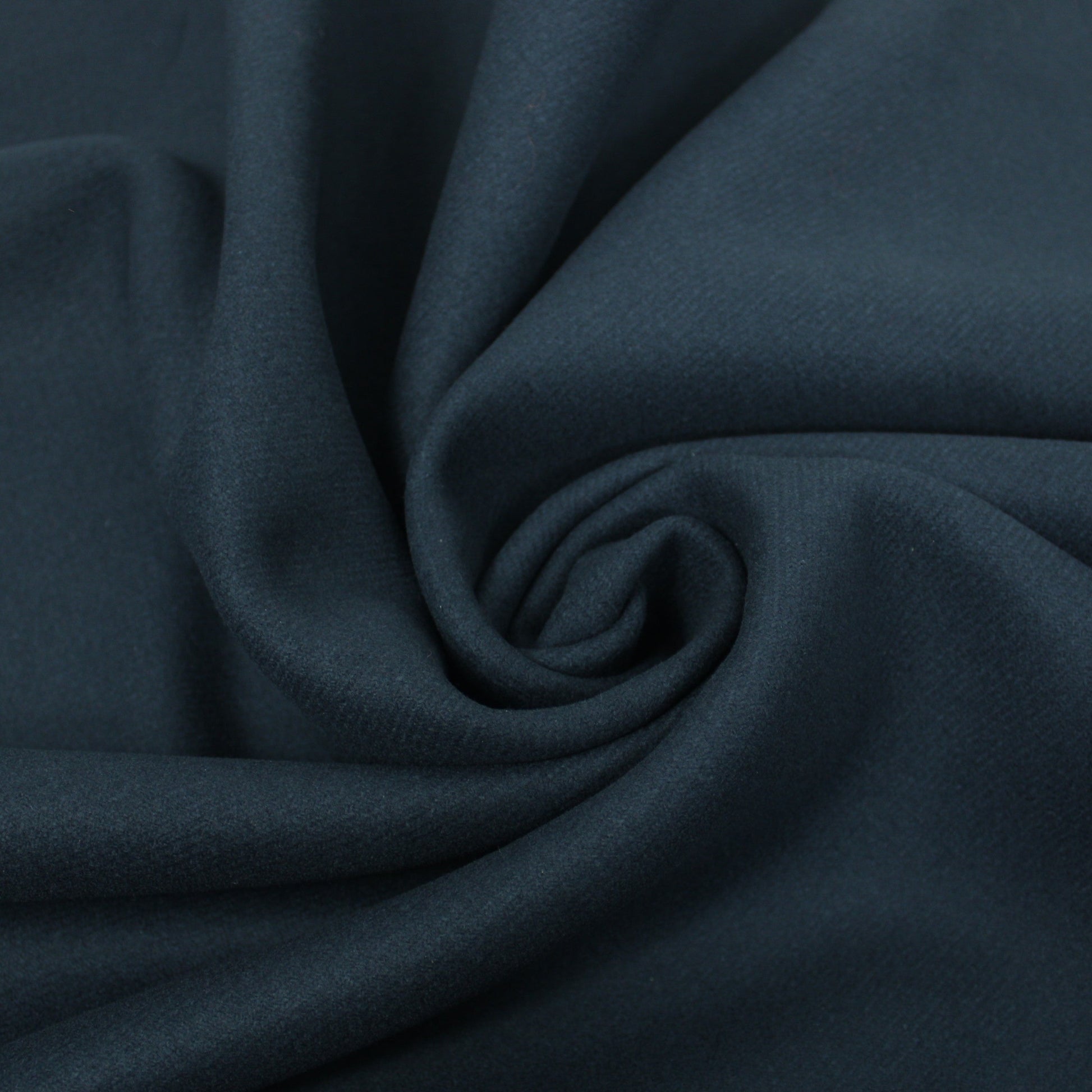 Tissu double drap de laine - bleu marine - photo 1/3 | So Tissus