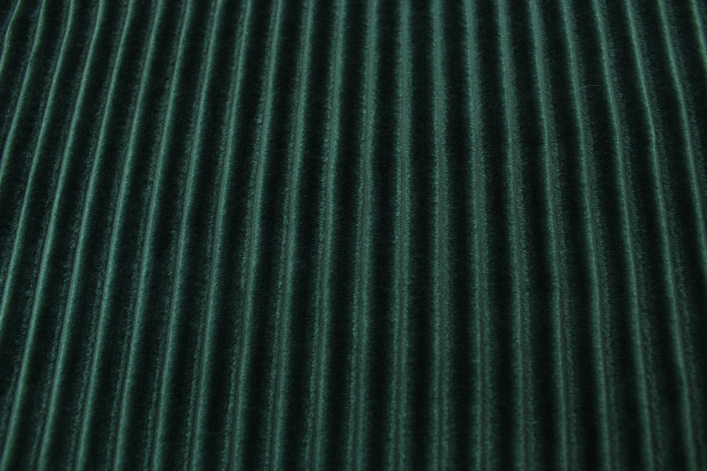 Tissu velours grosse côte - vert sapin - photo 4/5 | So Tissus