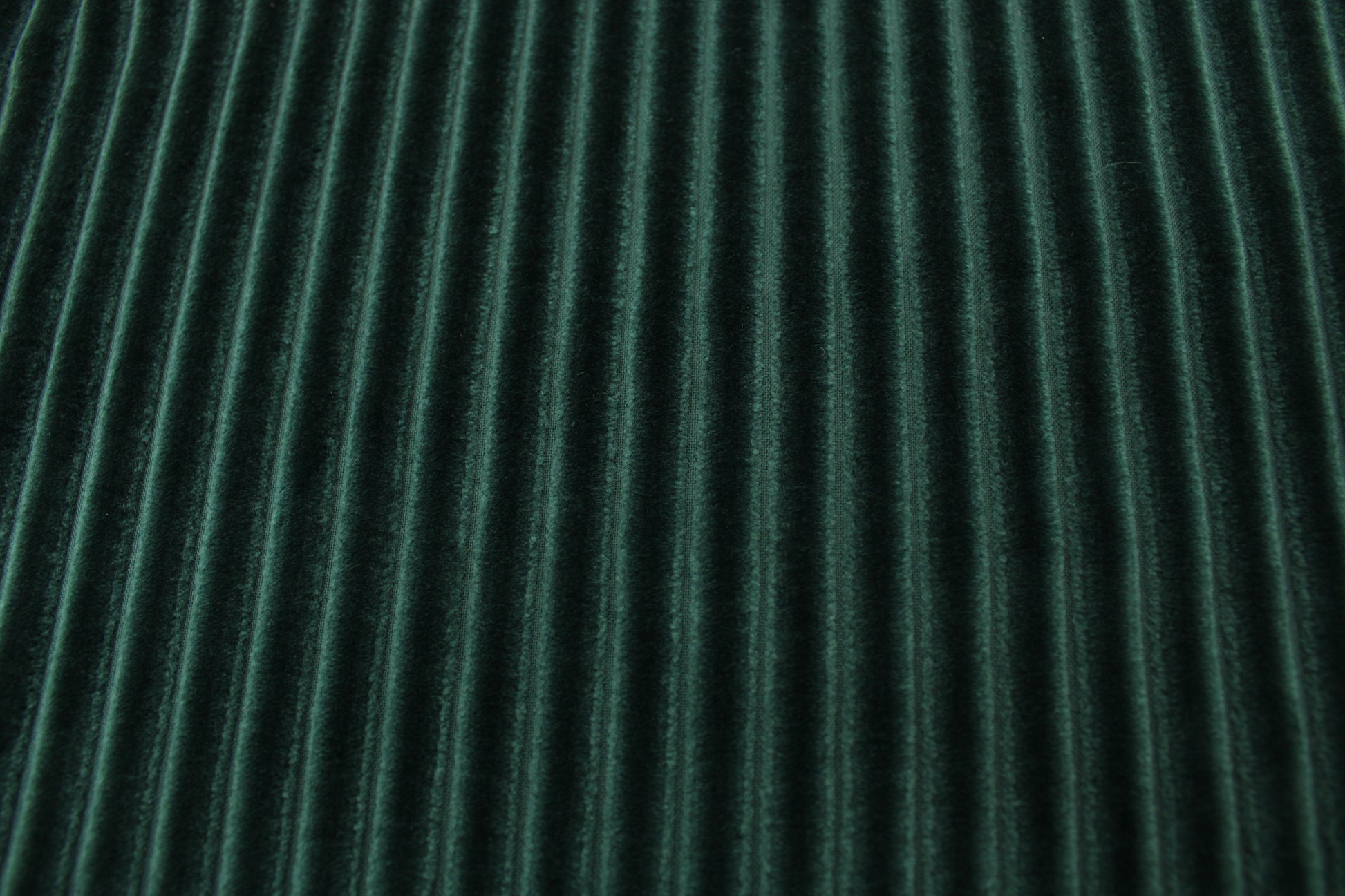 Tissu velours grosse côte - vert sapin - photo 4/5 | So Tissus