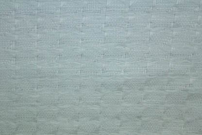 Tissu tweed à carreaux - ton sur ton - blanc - photo 5/5 | So Tissus