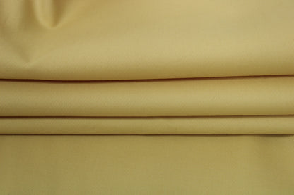 Tissu popeline de coton prestige - beige poudre - photo 2/3 | So Tissus