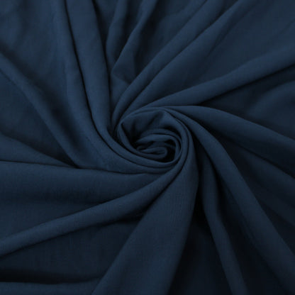 Tissu voile de viscose - bleu marine - photo 1/3 | So Tissus