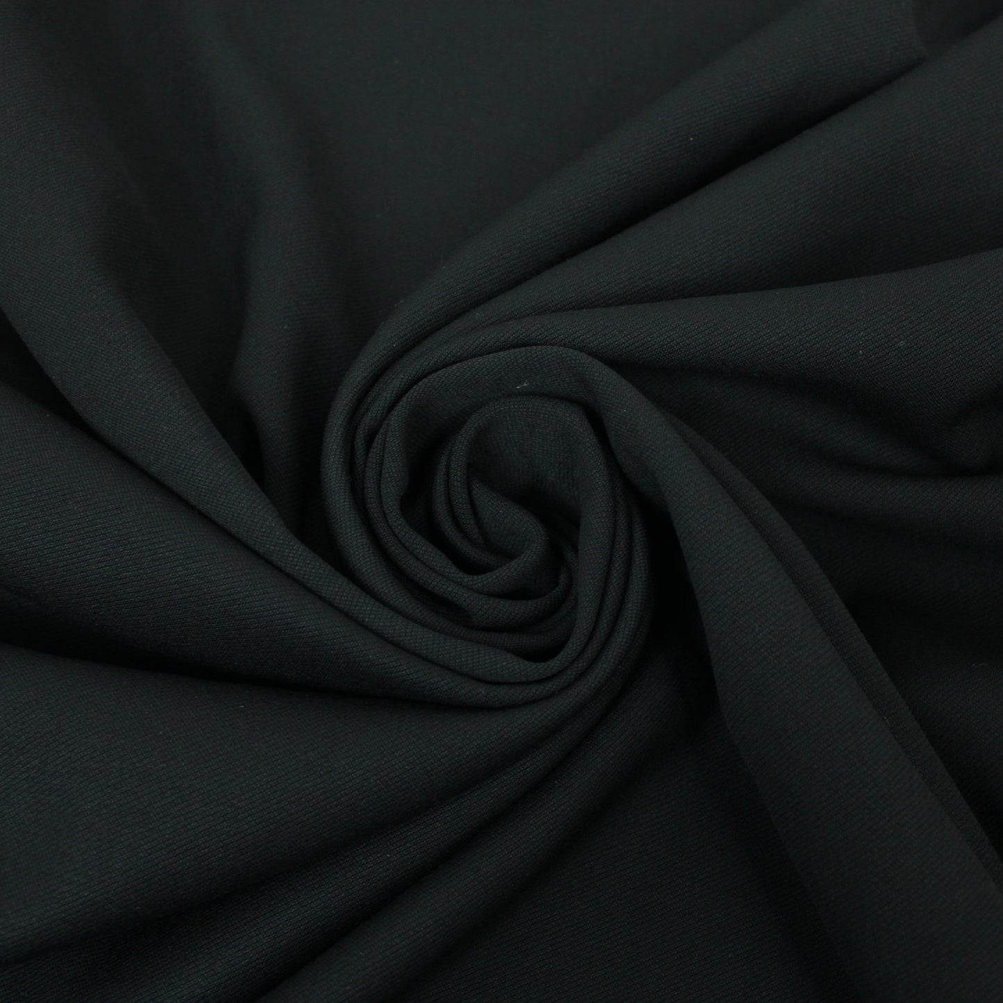 Tissu twill de laine - noir - photo 1/3 | So Tissus