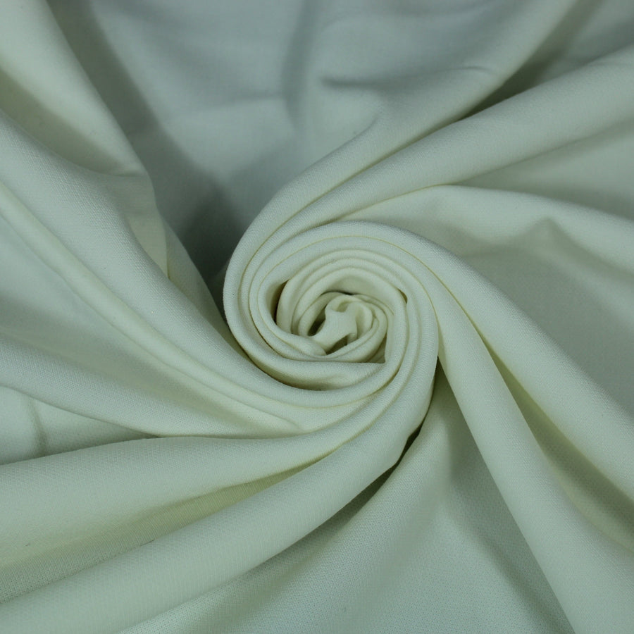 Tissu crêpe - ivoire