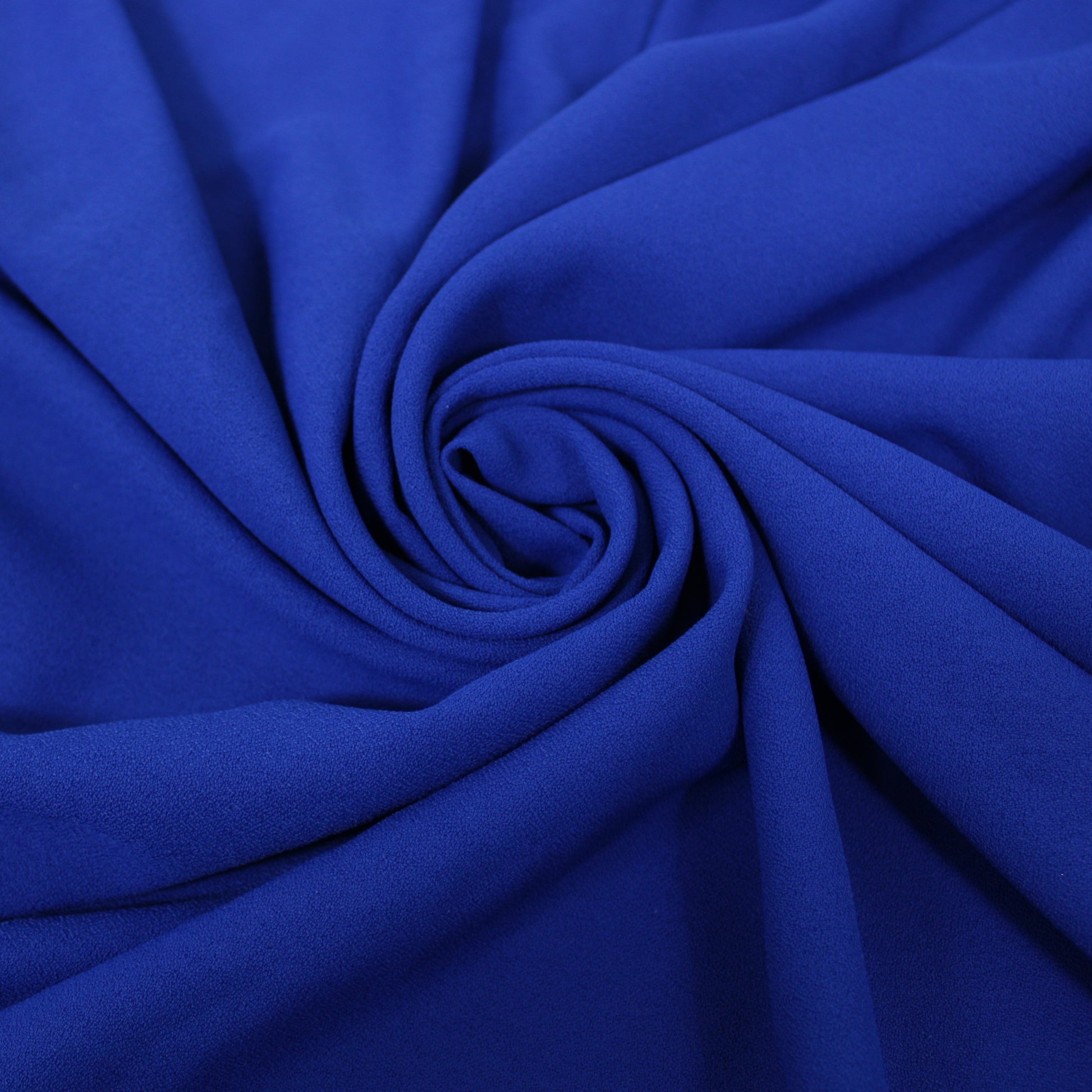 Tissu crêpe - bleu électrique - photo 1/3 | So Tissus