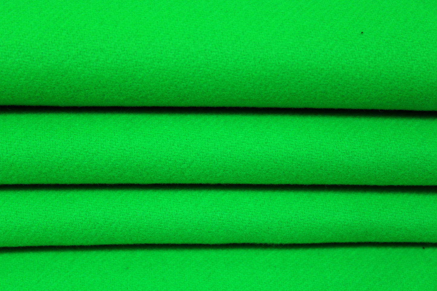 Tissu drap de laine et cachemire - vert pomme fluo - photo 2/3 | So Tissus