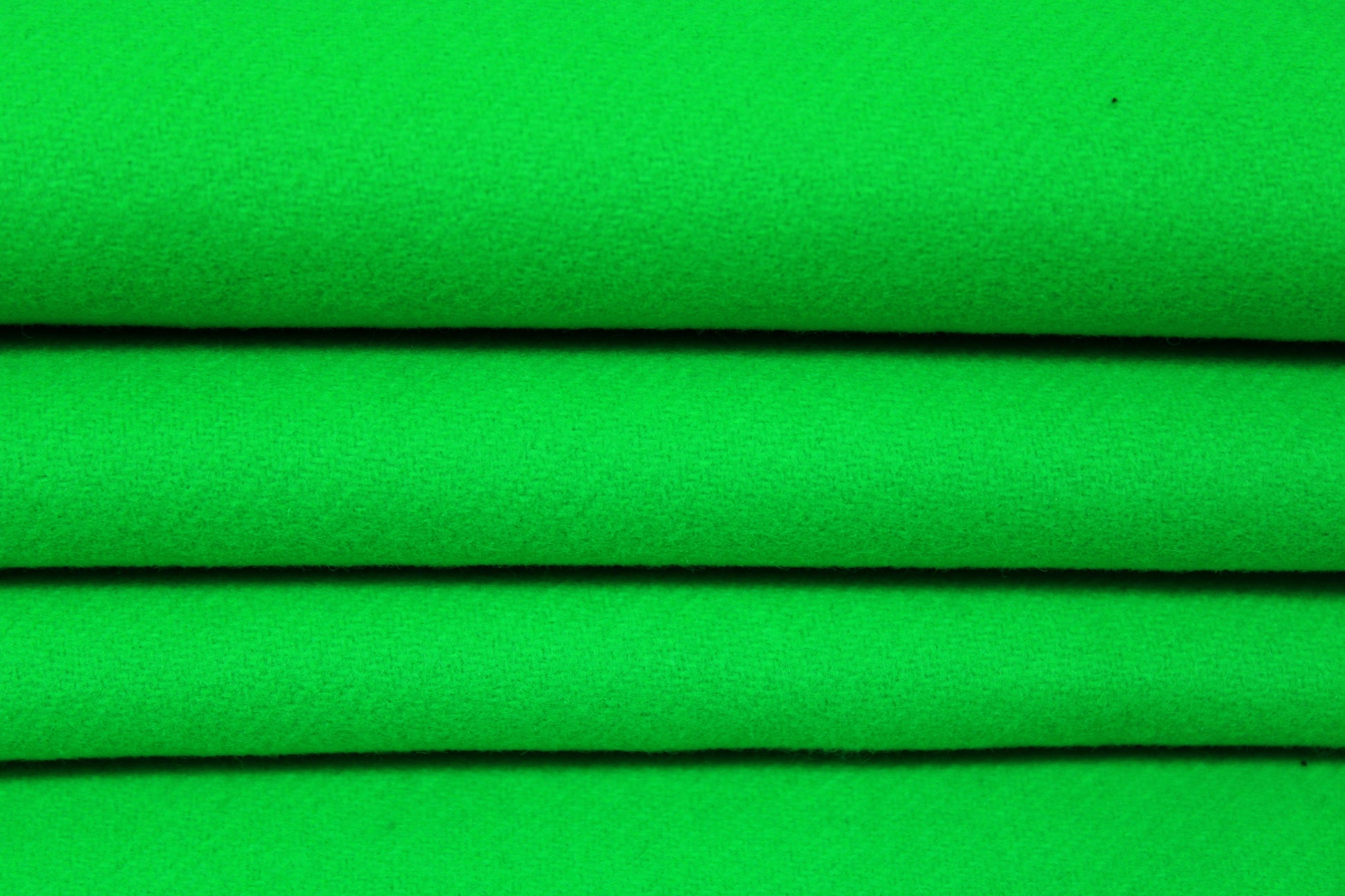 Tissu drap de laine et cachemire - vert pomme fluo - photo 2/3 | So Tissus