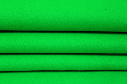 Tissu drap de laine et cachemire - vert pomme fluo - photo 2/3 | So Tissus