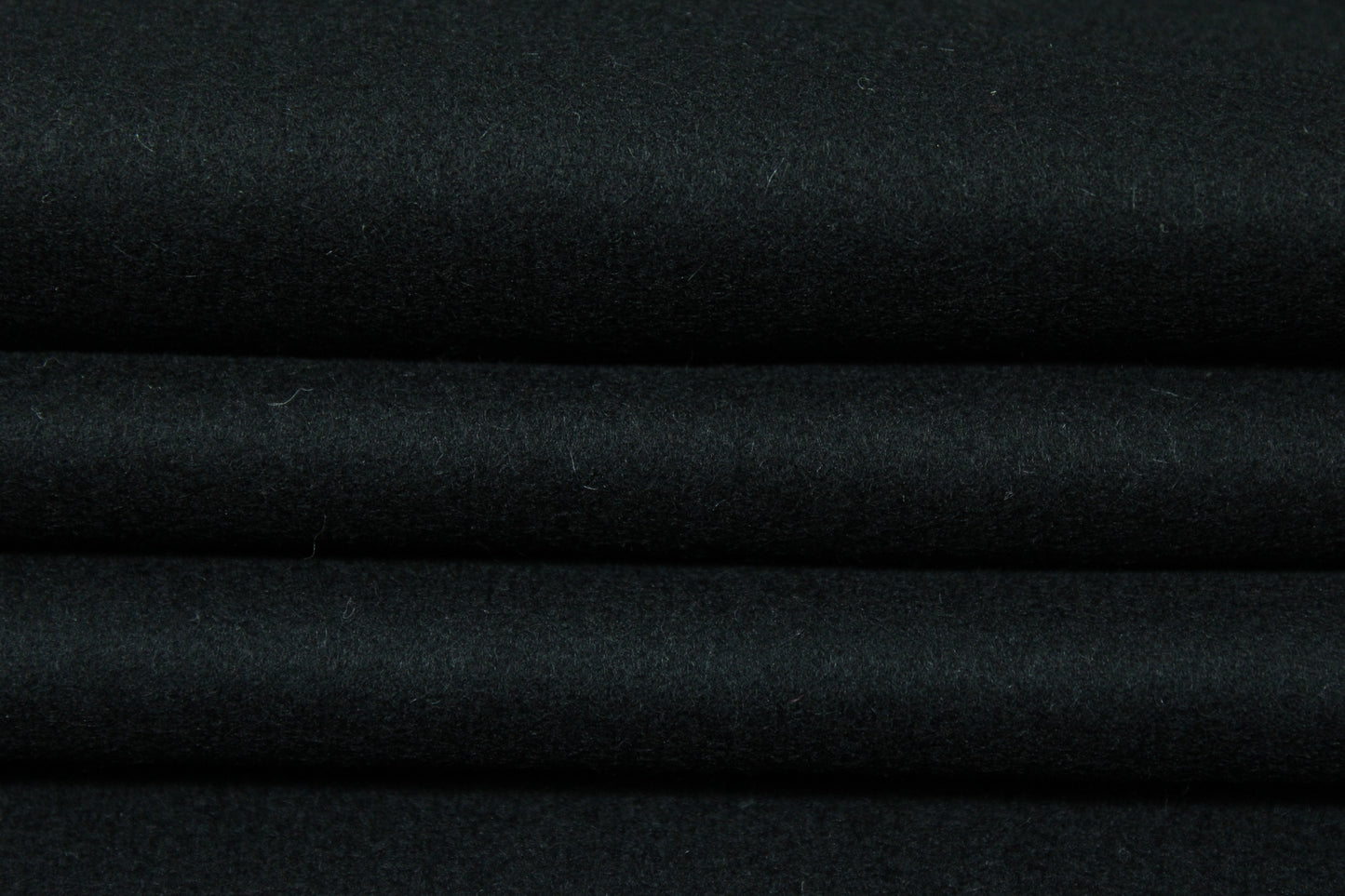Tissu drap de laine - noir - photo 2/3 | So Tissus