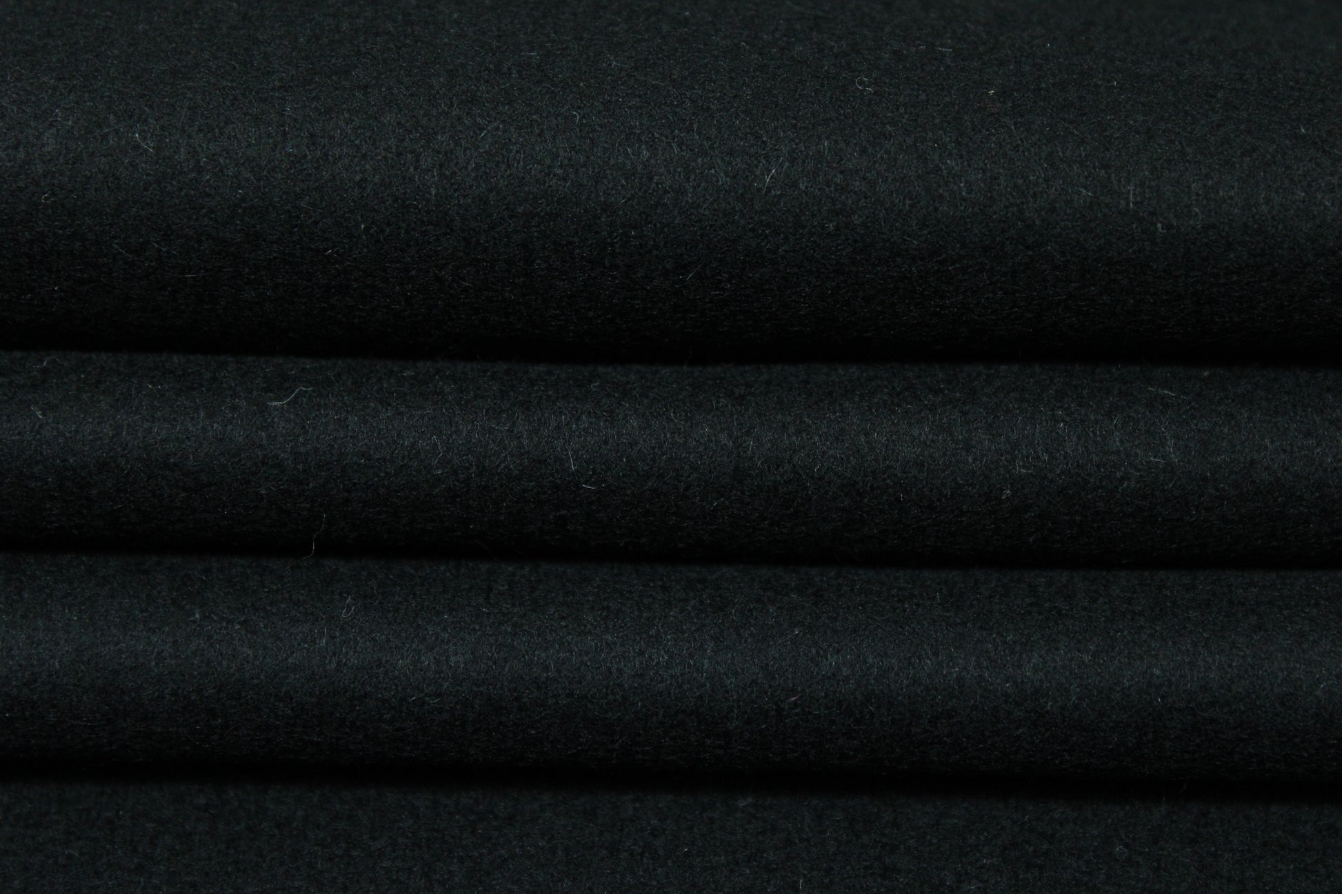 Tissu drap de laine - noir - photo 2/3 | So Tissus