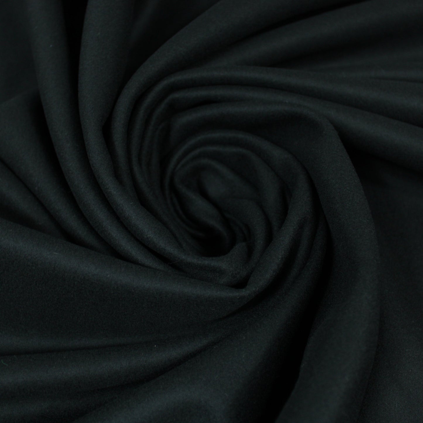 Tissu drap de laine - noir - photo 1/3 | So Tissus