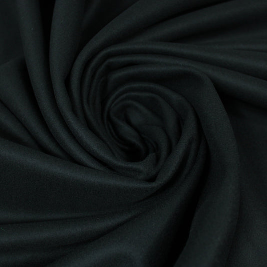 Tissu drap de laine - noir - photo 1/3 | So Tissus