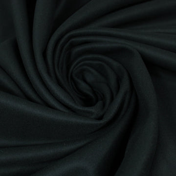 Tissu drap de laine - noir