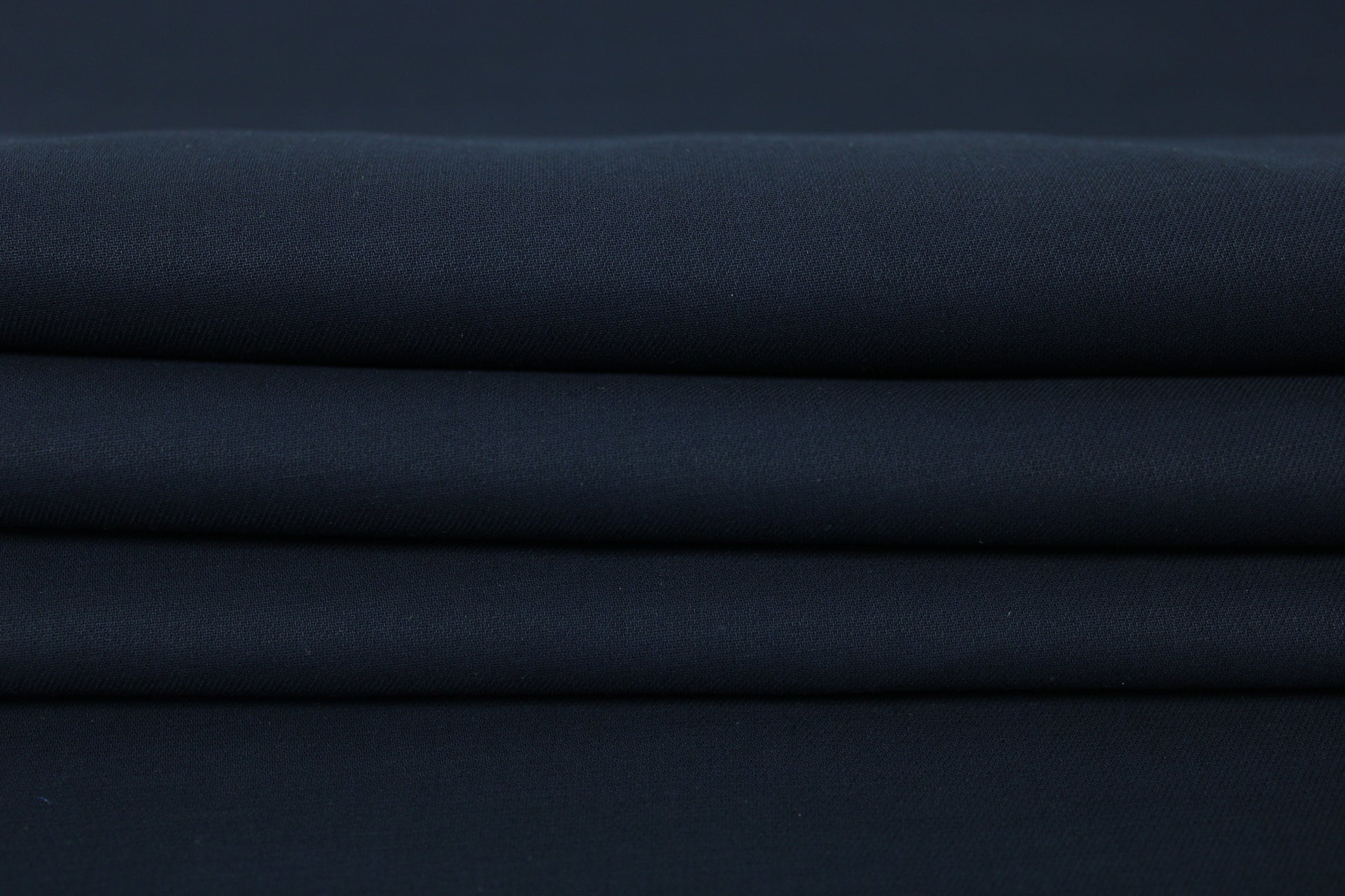 Tissu toile de coton - bleu marine - photo 2/3 | So Tissus