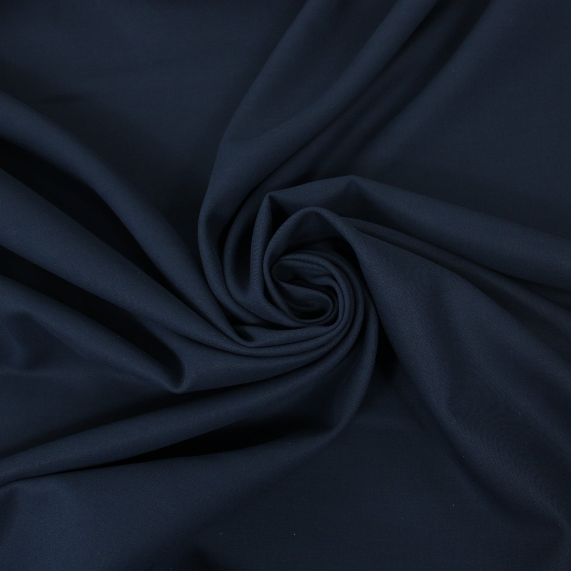 Tissu toile de coton - bleu marine - photo 1/3 | So Tissus