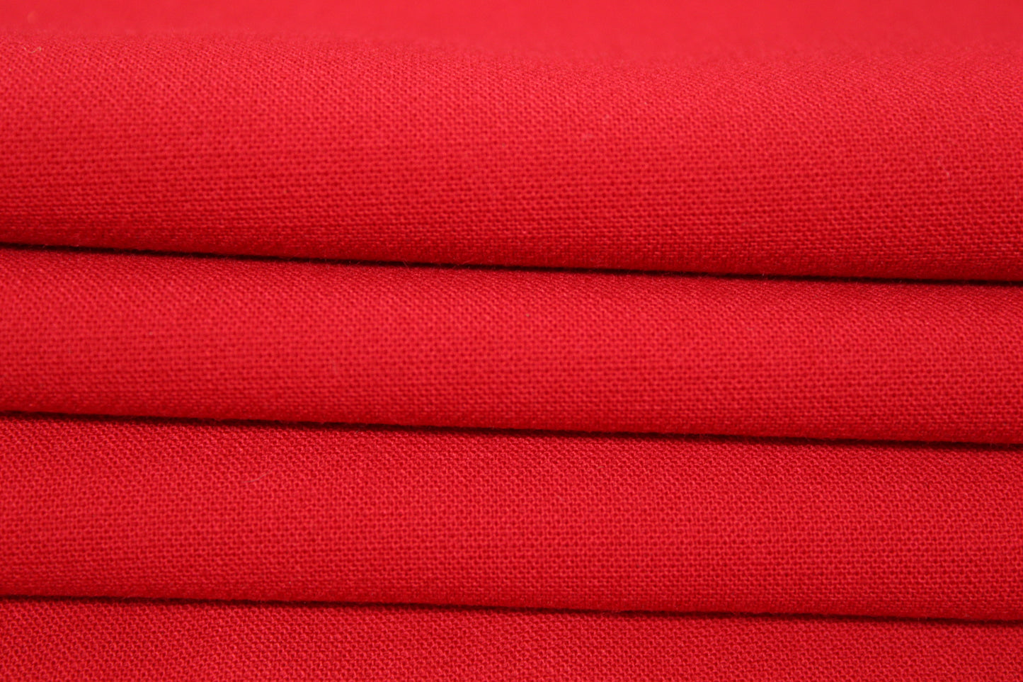 Tissu crêpe lourd - rouge - photo 2/3 | So Tissus
